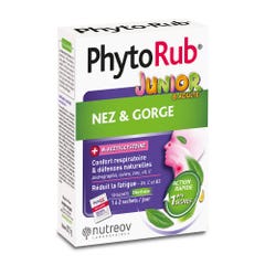 Nutreov Phyto-Rub Nez & gorge Adulte et junior 10 Sobres