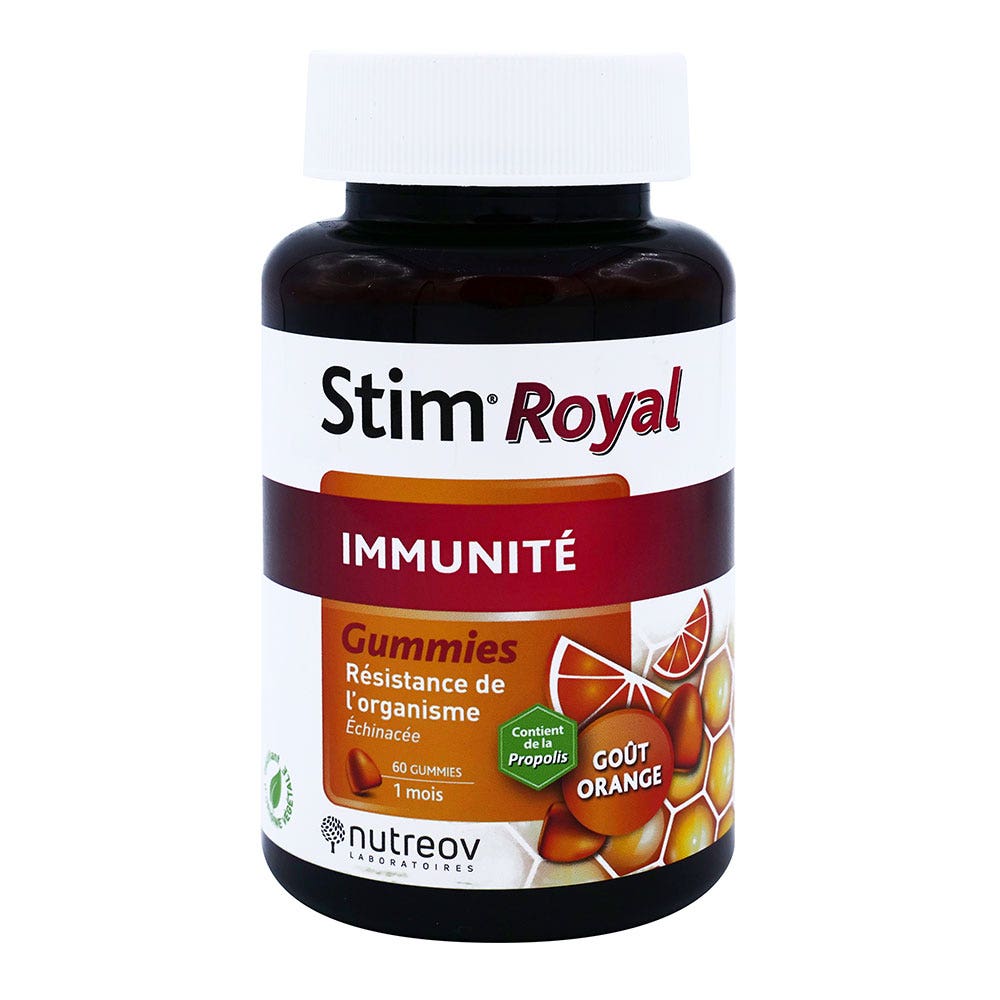 Nutreov Stim Royal Immunea Sabor a naranja 60 gominolas