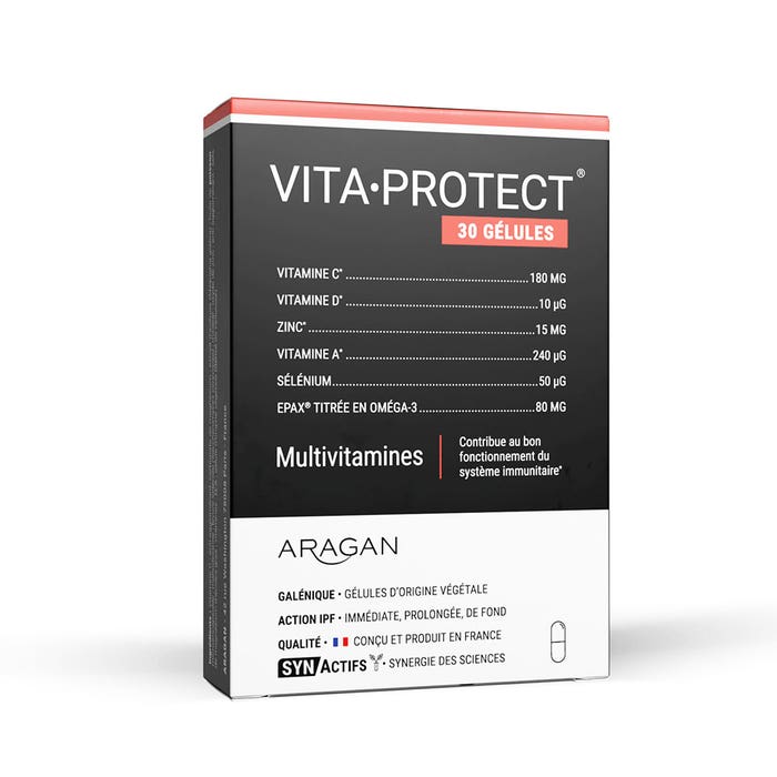Aragan Synactifs Vitaprotect Multivitaminas 30 cápsulas