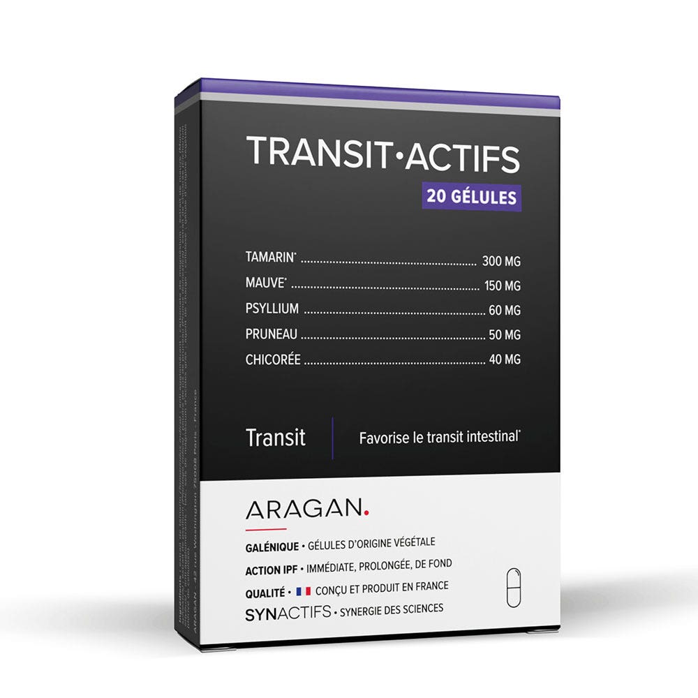 Aragan Synactifs TransitActifs 20 cápsulas