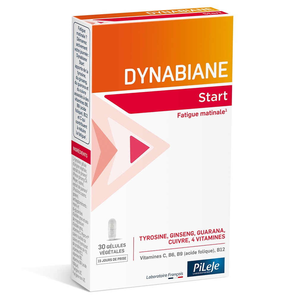 Pileje Dynabiane Start cansancio matinal x30 cápsulas