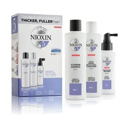 Nioxin System 5 Densifying Care Kit para cabellos químicamente tratados y ligeramente aclarados 350 ml