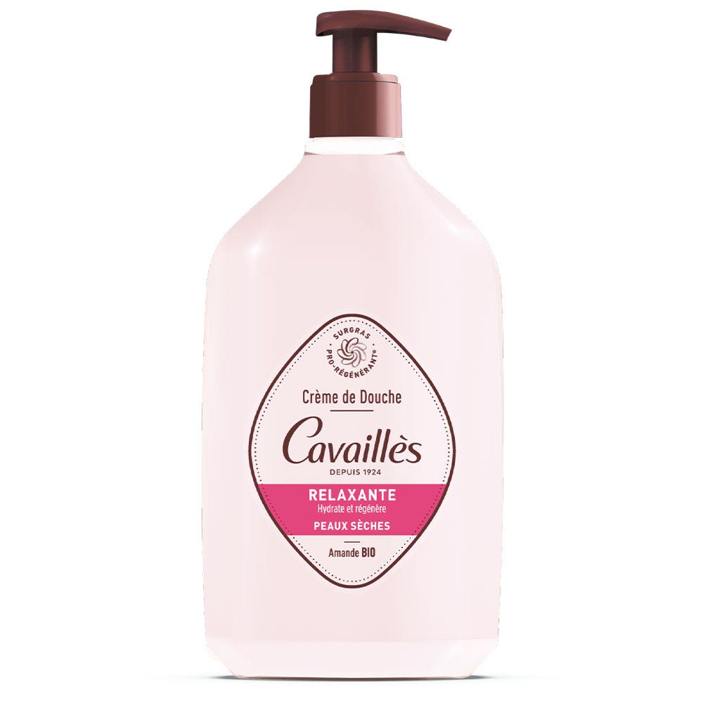Cavaillès Surgras Actif Crema de ducha relajante almendra bio 750ml