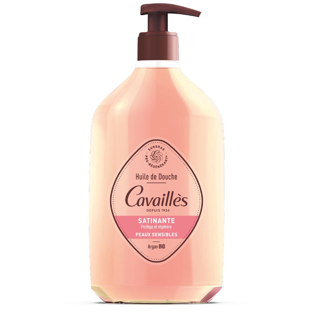 Cavaillès Surgras Actif Aceite Bano Y Ducha Efecto Satinado Peaux Sensibles 250ml
