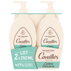 Rogé Cavaillès Intime Gel Higiene Íntima Natural Refrescante 2x200ml