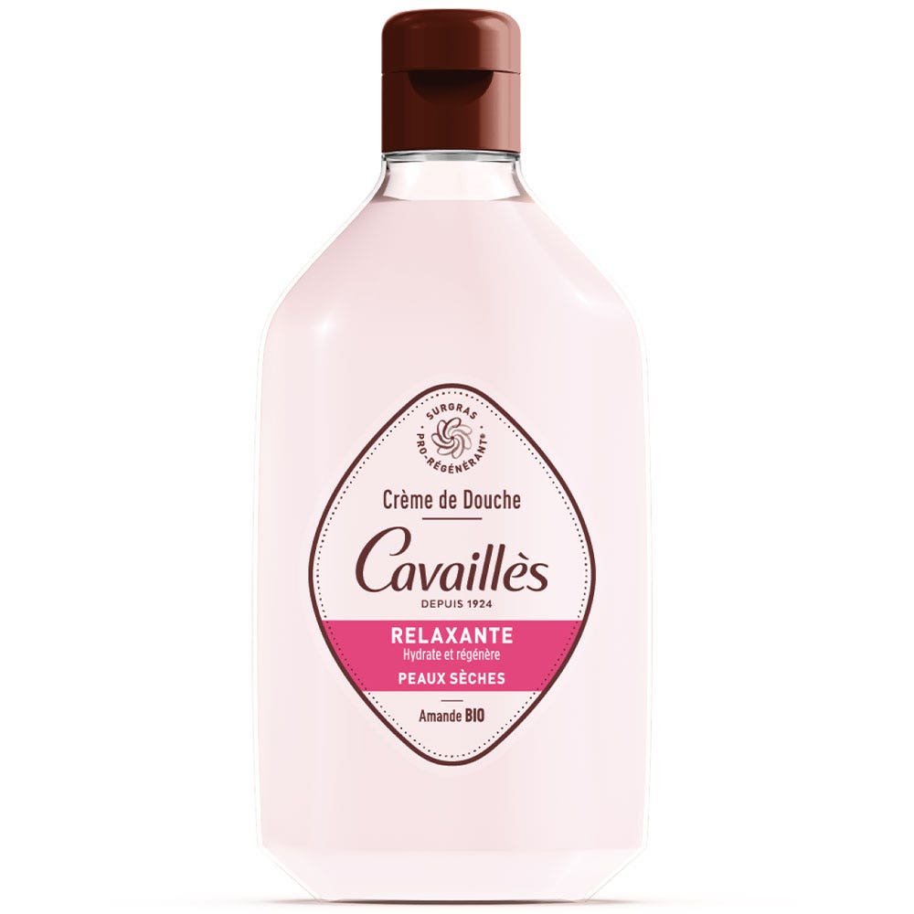 Cavaillès Surgras Actif Crema de ducha con manteca de almendra y rosa 250ml