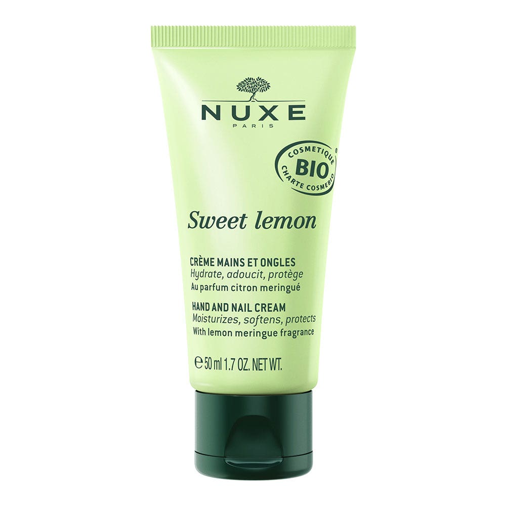 Nuxe Sweet Lemon Crema ecológica para manos y uñas 50 ml