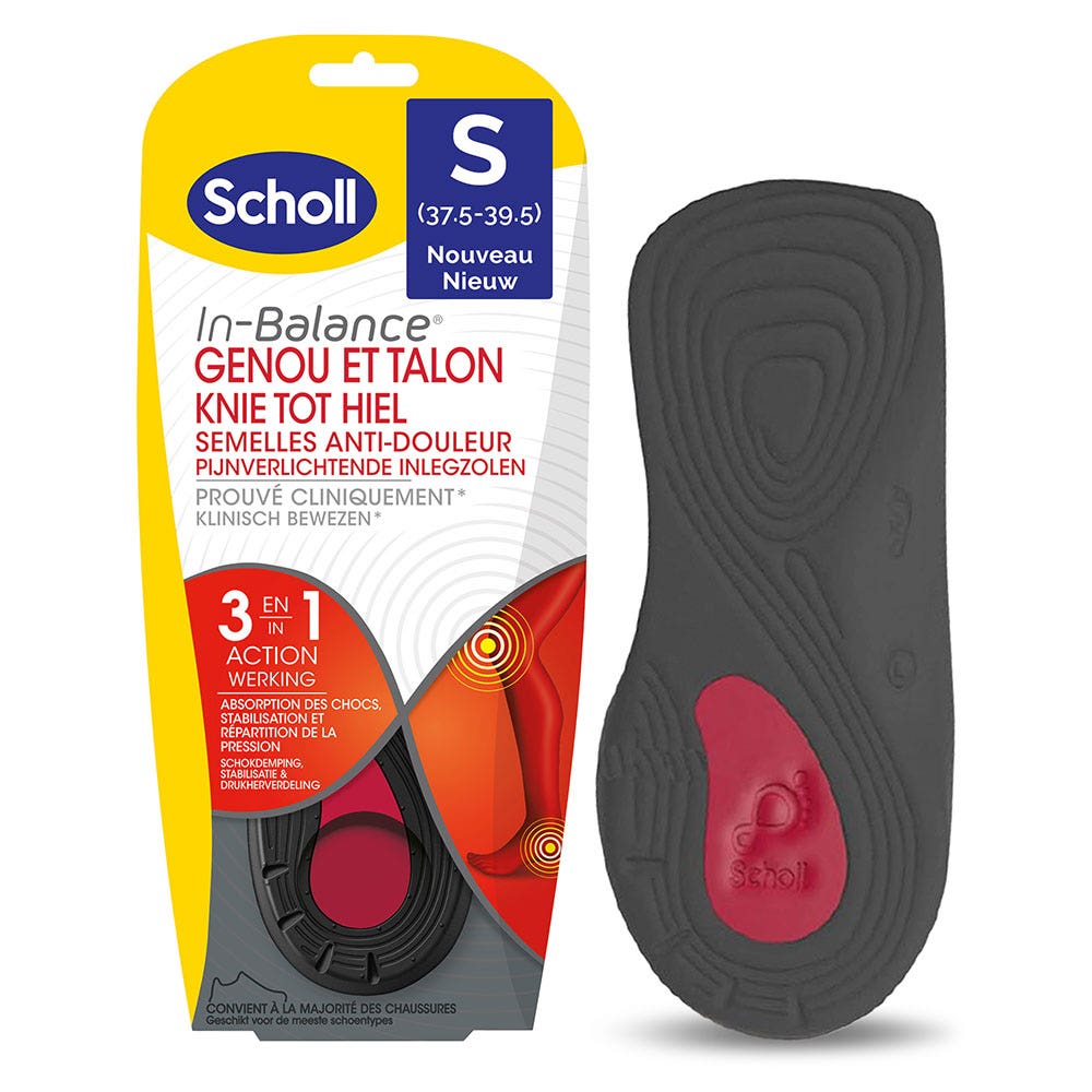 Scholl Expert Support Plantillas Dolores de Rodilla 1 par