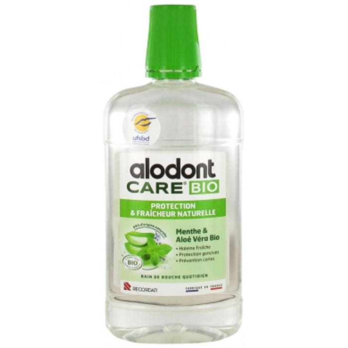 Alodont Care Organic Natural Freshness & Protect Colutorio 500 ml