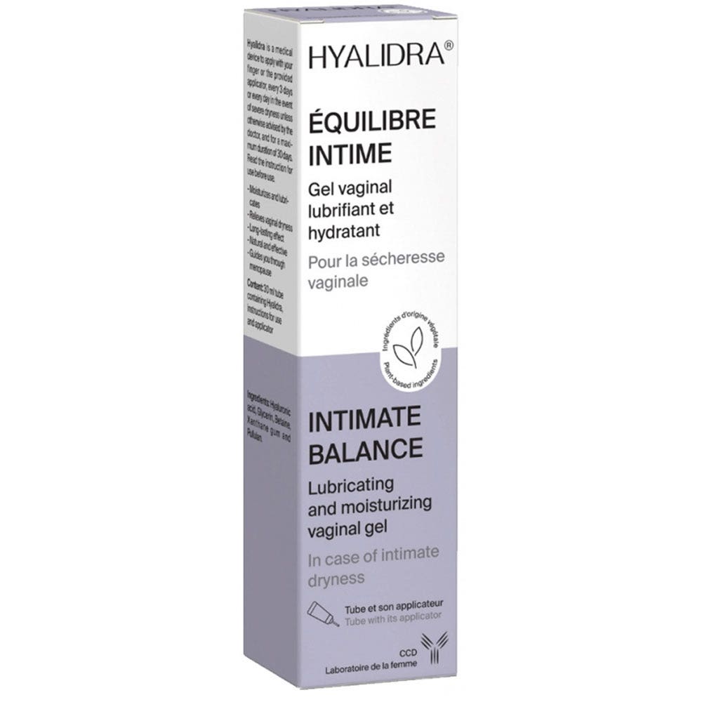 Ccd Gel vaginal Hyalidra Sequedad íntima 30 ml