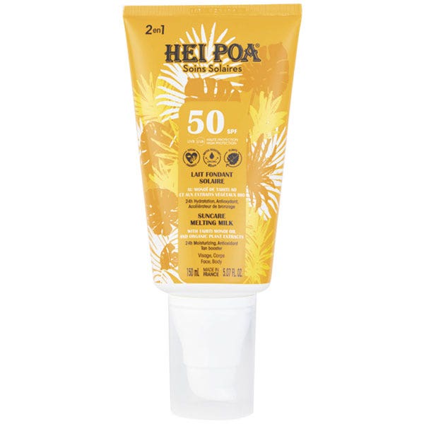 Hei Poa Solares Loción solar SPF50 150 ml