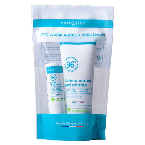 Dermasens Dúo crema de manos + barra de labios
