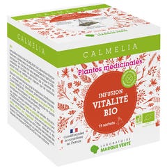 Calmelia Infusión Vitalidad Ecológica 15 bolsitas de té