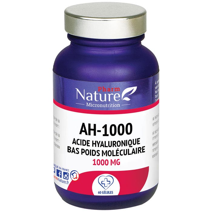 AH Antiedad Ácido Hialurónico 1000mg 60 cápsulas Nature Attitude