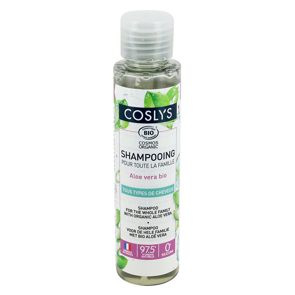 Coslys Champú familiar Aloe Vera Ecológico Todo Tipo de Cabello 100 ml