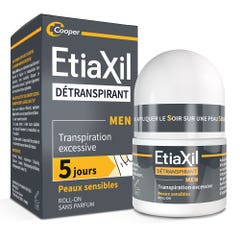 Etiaxil Detranspirante Roll-on Axilas Men Piel sensible 15 ml