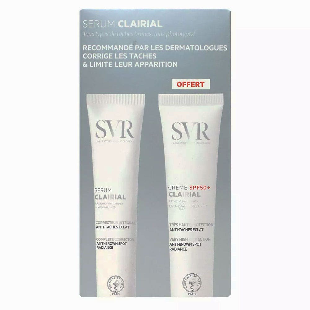 Svr Clairial Cofre Sérum 40ml + Crema SPF50+ 40ml Anti-Tâches