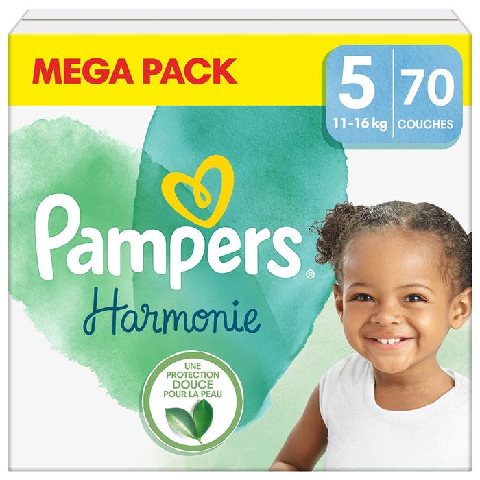 Pampers Harmonie Couches Taille 5 11-16kg 14 kg
