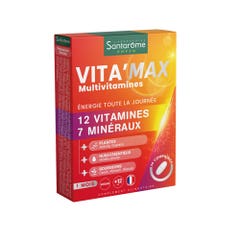 Santarome Vita'max Multivitaminas A partir de 12 años 30 comprimidos