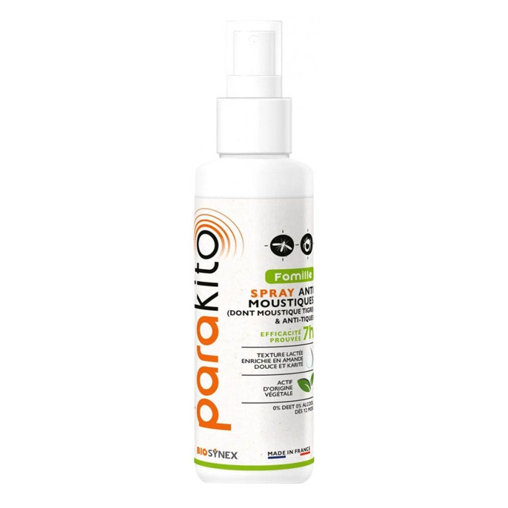 Para Kito Spray repelente de mosquitos familiar Eficacia 7h 75 ml