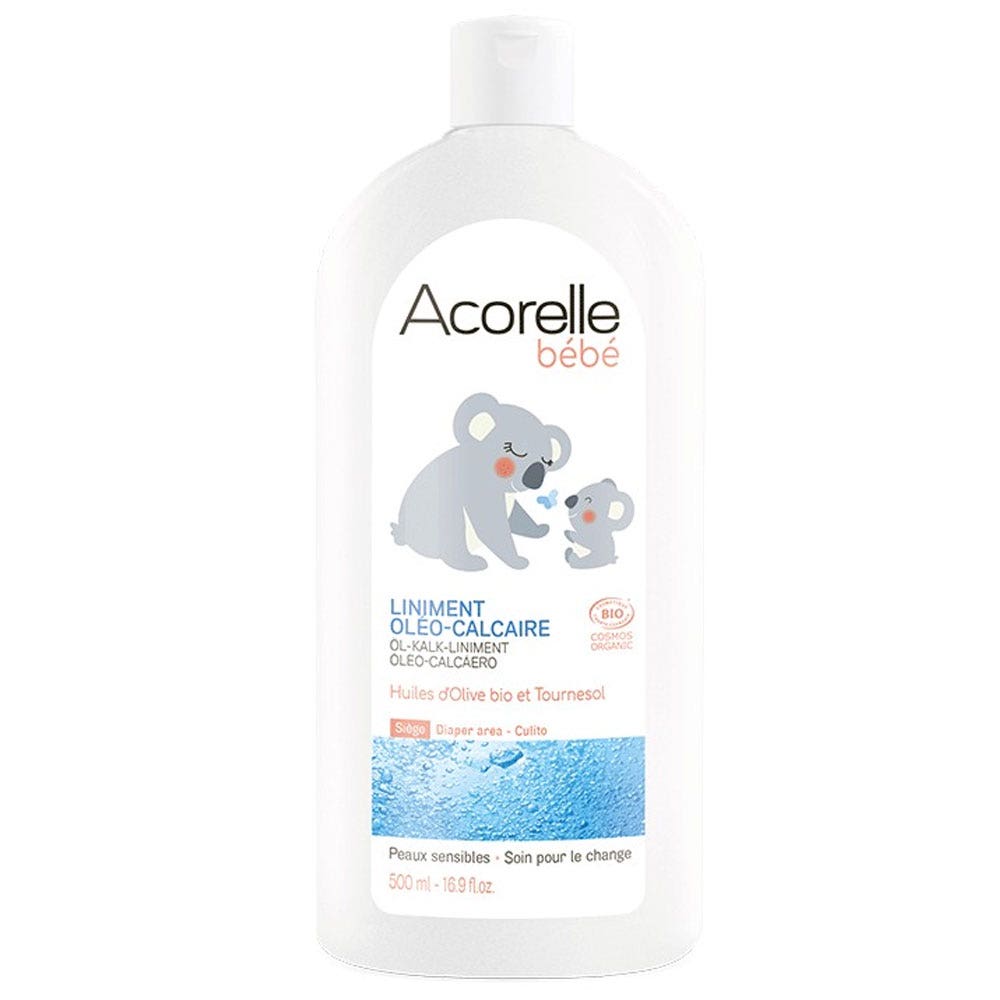 Acorelle Linimento Oleo-calcáreo Certificado Bio 500ml 500 ml