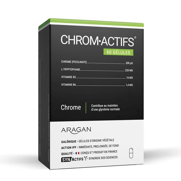 Aragan Synactifs ChromActifs 60 cápsulas