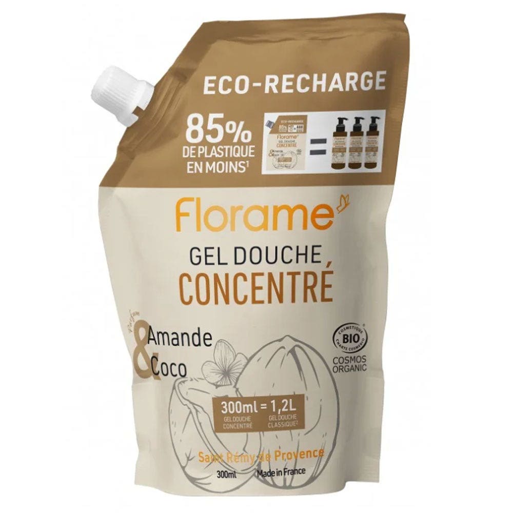 Florame Ecorecharge Gel ducha concentrado 300 ml