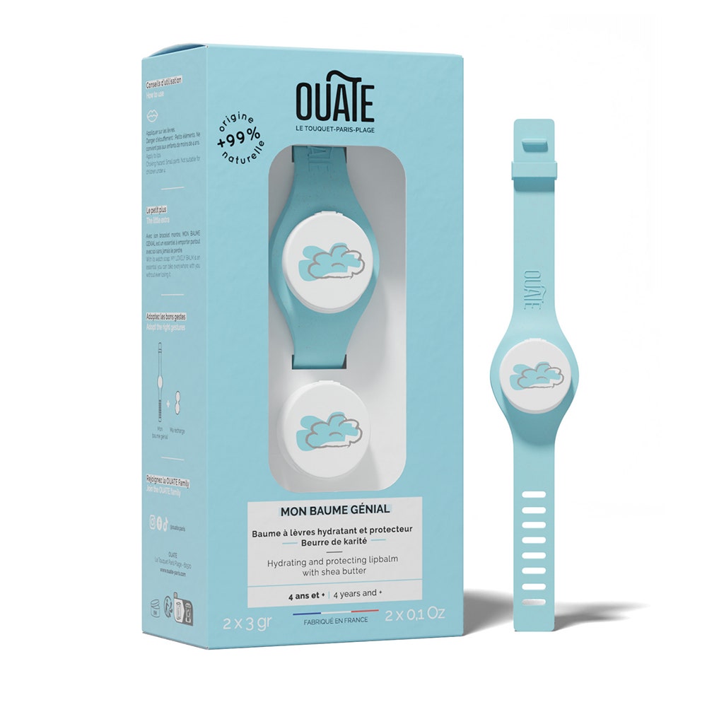 Ouate 4-11 años Mon Baume Génial Bálsamo combinado hidratante y protector 3g