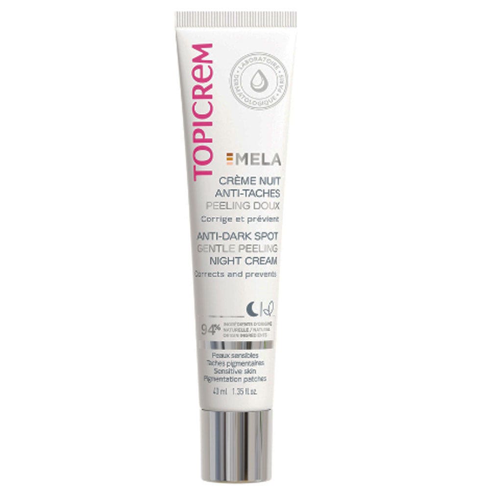 Topicrem Mela Crema exfoliante suave de noche 40 ml