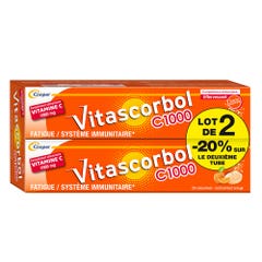 Vitascorbol Vitamina C1000 2x20 comprimidos efervescentes