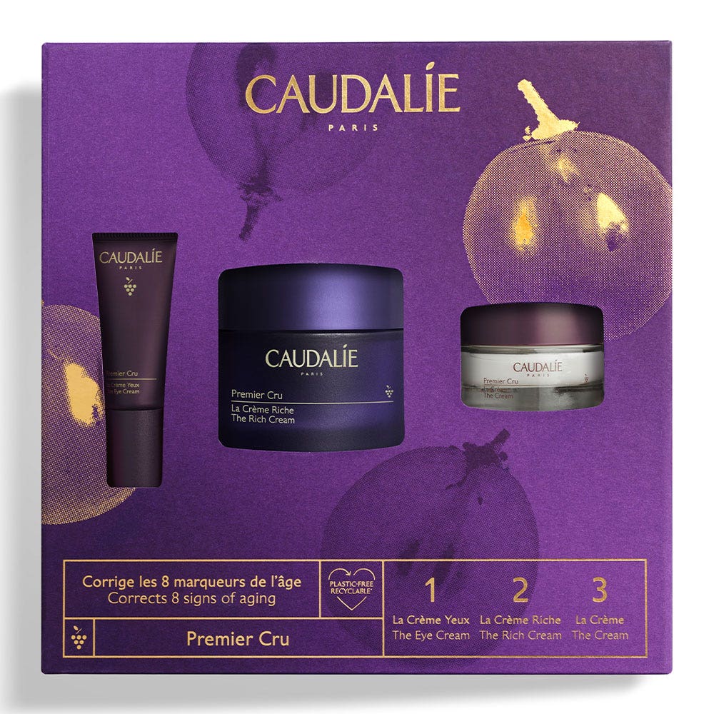 Caudalie Premier Cru Cofre corrige los 8 signos de la edad