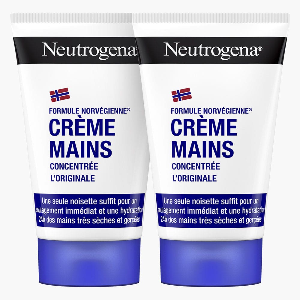 Neutrogena Crema de manos hidratante concentrada pieles secas 2x50ml