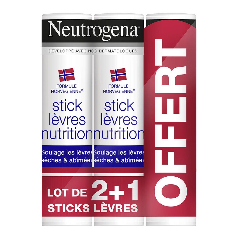 Neutrogena Barra De Labios Formule Norvégienne 3x4.8g