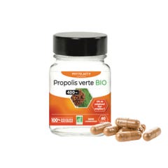 Phyto-Actif Propolis verde ecológico 400 mg titulada en artepillin-C 60 cápsulas