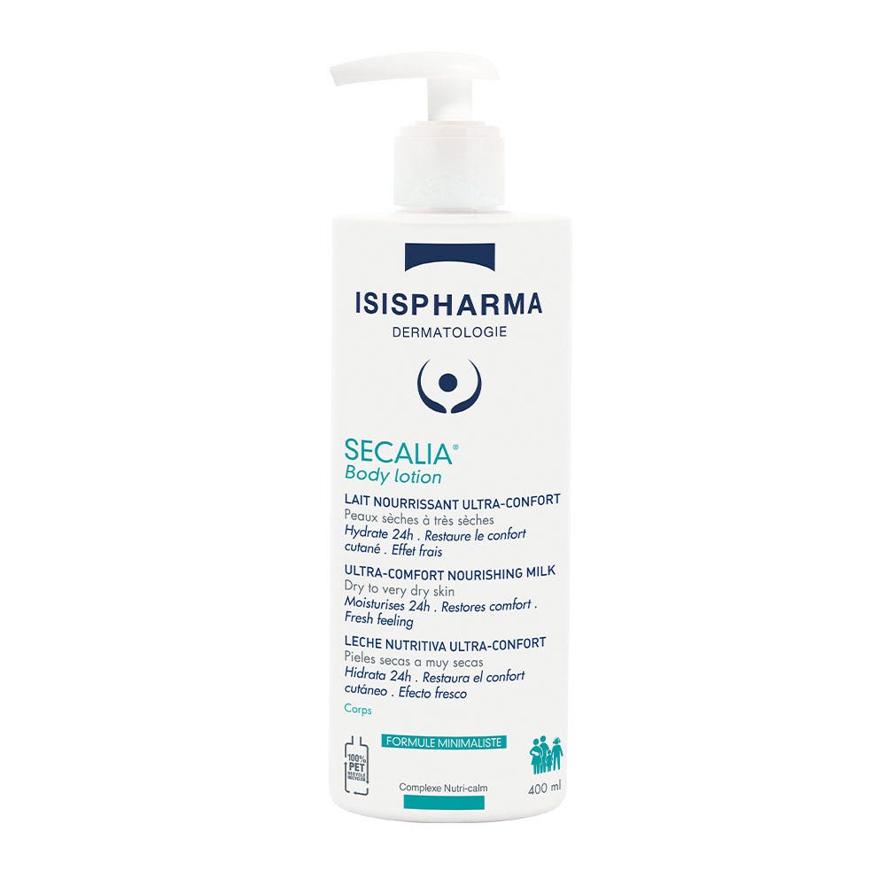 Isispharma Secalia Leche nutritiva ultra-confort pieles secas a muy secas 400 ml