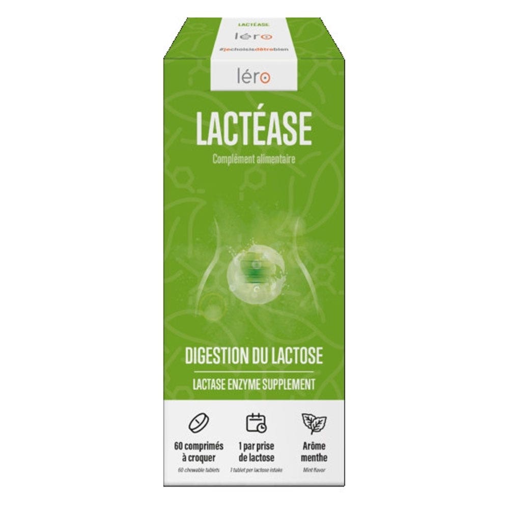 Lero Lactease digestión de la lactosa 60 Comprimidos
