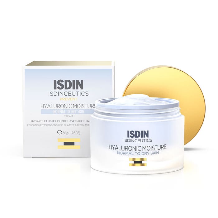 Isdin Hyaluronic Moisture crema de día hidratante y antiedad pieles