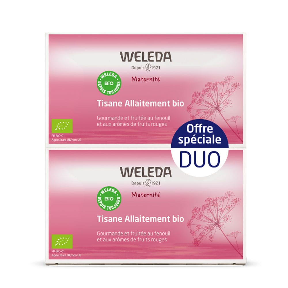 Weleda Maternidad Lactancia Tisana Frutos Rojos 2x20 sobres