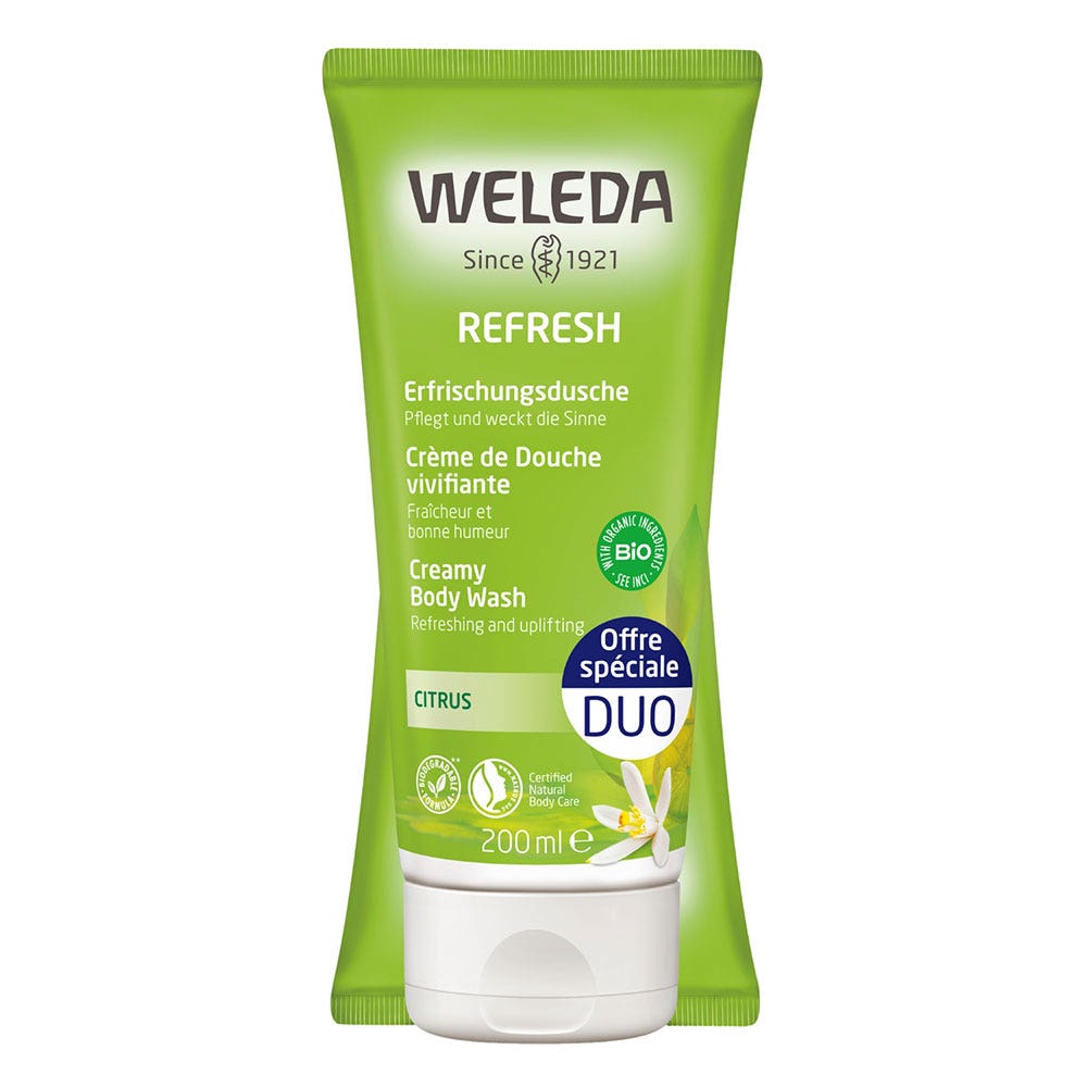 Weleda Citrus Crema de Ducha Revitalizante 2x200ml