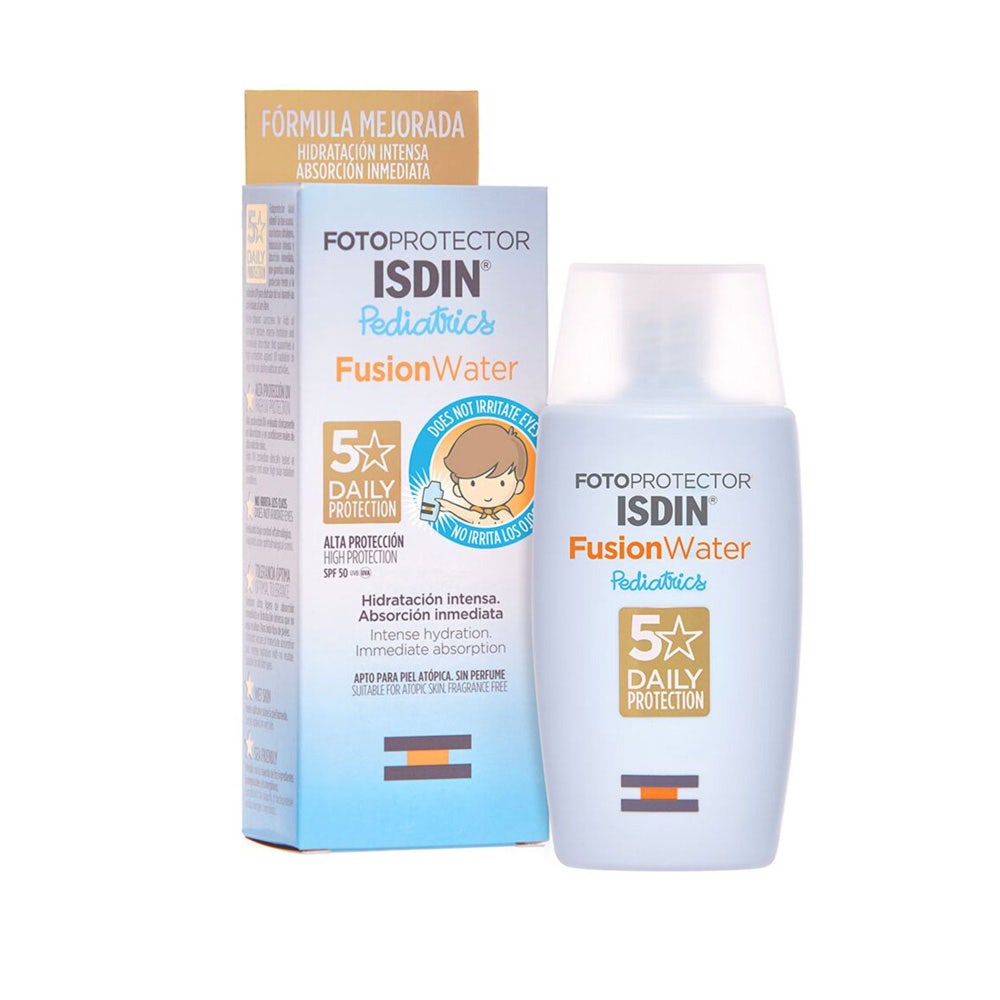Isdin FusionWater crema solar facial infantil SPF50 Fotoprotector Pediatrics 50ml