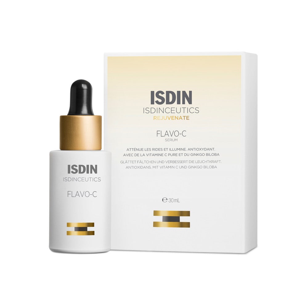 Isdin Flavo-C Sérum facial antioxidante con vitamina C pura 30 ml