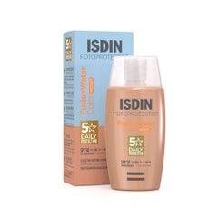 Isdin FusionWater Crema solar rostro con color SPF50 Color Fotoprotector 50 ml