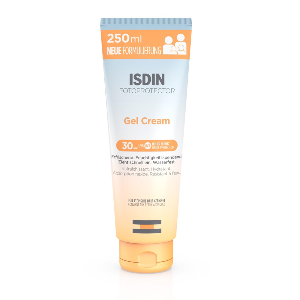 Isdin Gel Cream crema solar cuerpo SPF30 Fotoprotector 250ml
