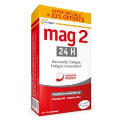 Mag 2 magnesio marino 24h 45 + 15 Comprimidos