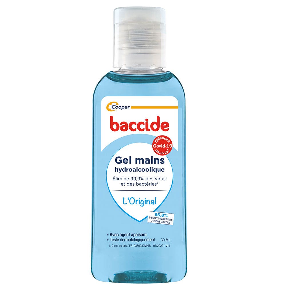 Baccide Gel de manos sin aclarado 30 ml