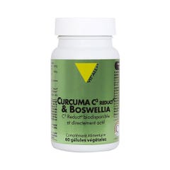 Vit'All+ Cúrcuma C3 Reduct® y Boswellia Altamente biodisponible y directamente Actifa 60 cápsulas vegetales