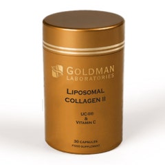 Goldman Laboratories Colágeno liposomal 2 UC-2 y vitamina C 30 cápsulas