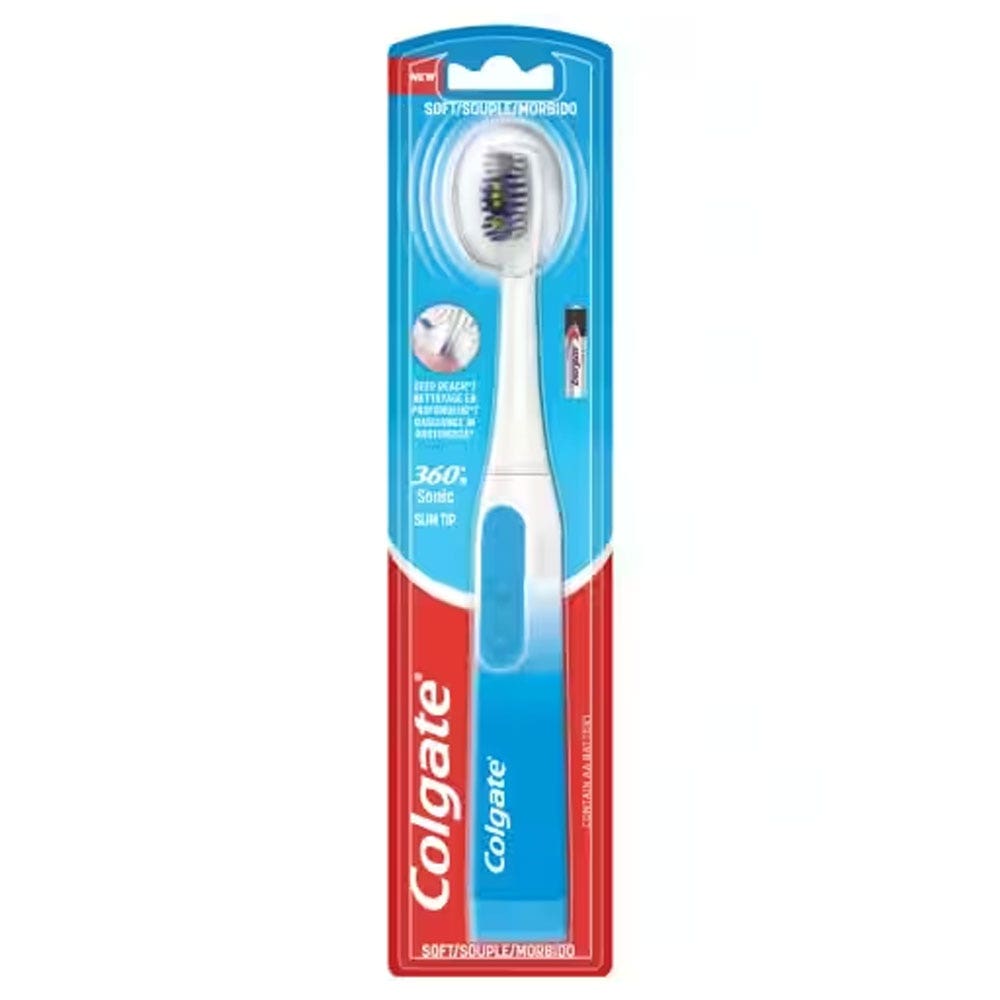 Colgate Cepillo de dientes eléctrico 360° Sonic Slim Tip