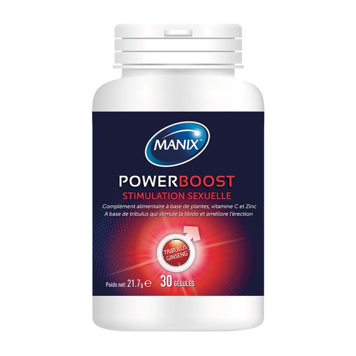 Estimulación sexual 30 cápsulas Power Boost Manix