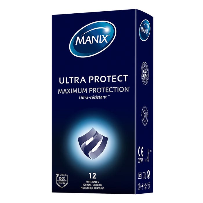 Preservativos de máxima protección x12 Ultra Protect Manix